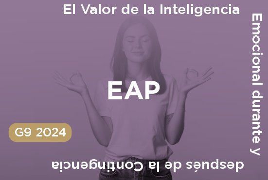 Curso El Valor de la Inteligencia Emocional durante y después de la Contingencia G9 2024, con una duración de 10 horas, en el periodo del 02 al 27 de septiembre de 2024.